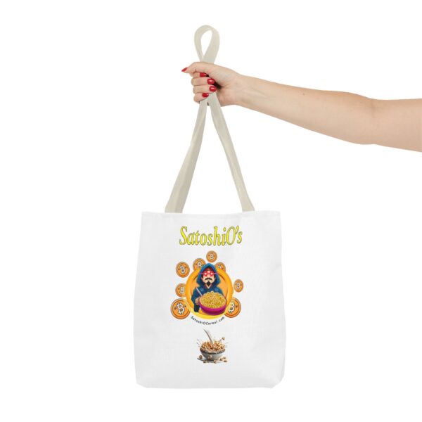 SatoshiO's Cereal "Shill me your bags!" Tote - Image 16