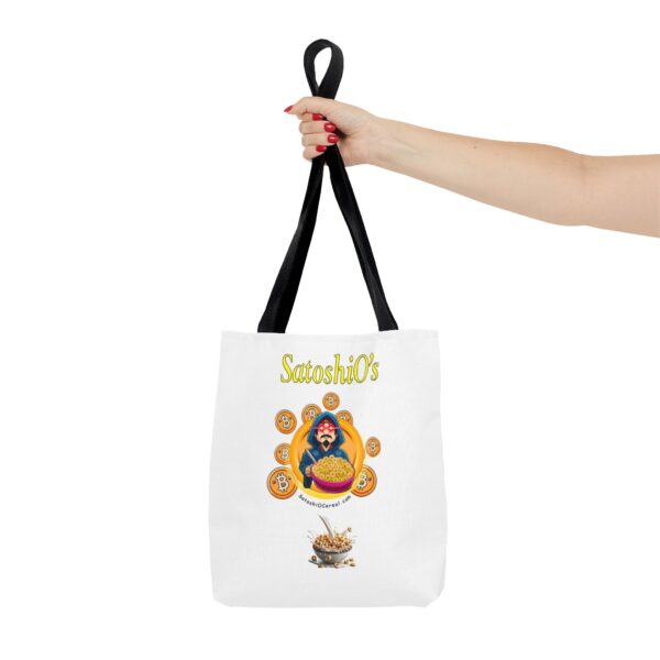 SatoshiO's Cereal "Shill me your bags!" Tote - Image 4