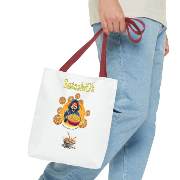 SatoshiO's Cereal "Shill me your bags!" Tote - Image 7