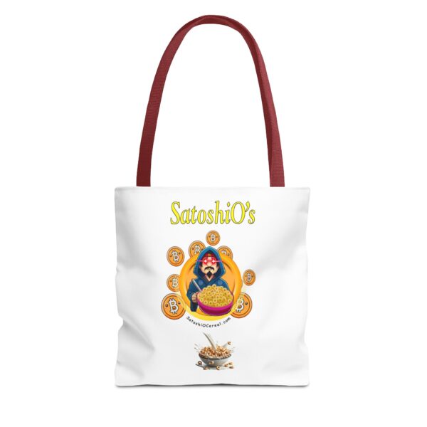 SatoshiO's Cereal "Shill me your bags!" Tote - Image 5