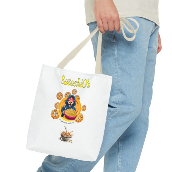 SatoshiO's Cereal "Shill me your bags!" Tote - Image 15