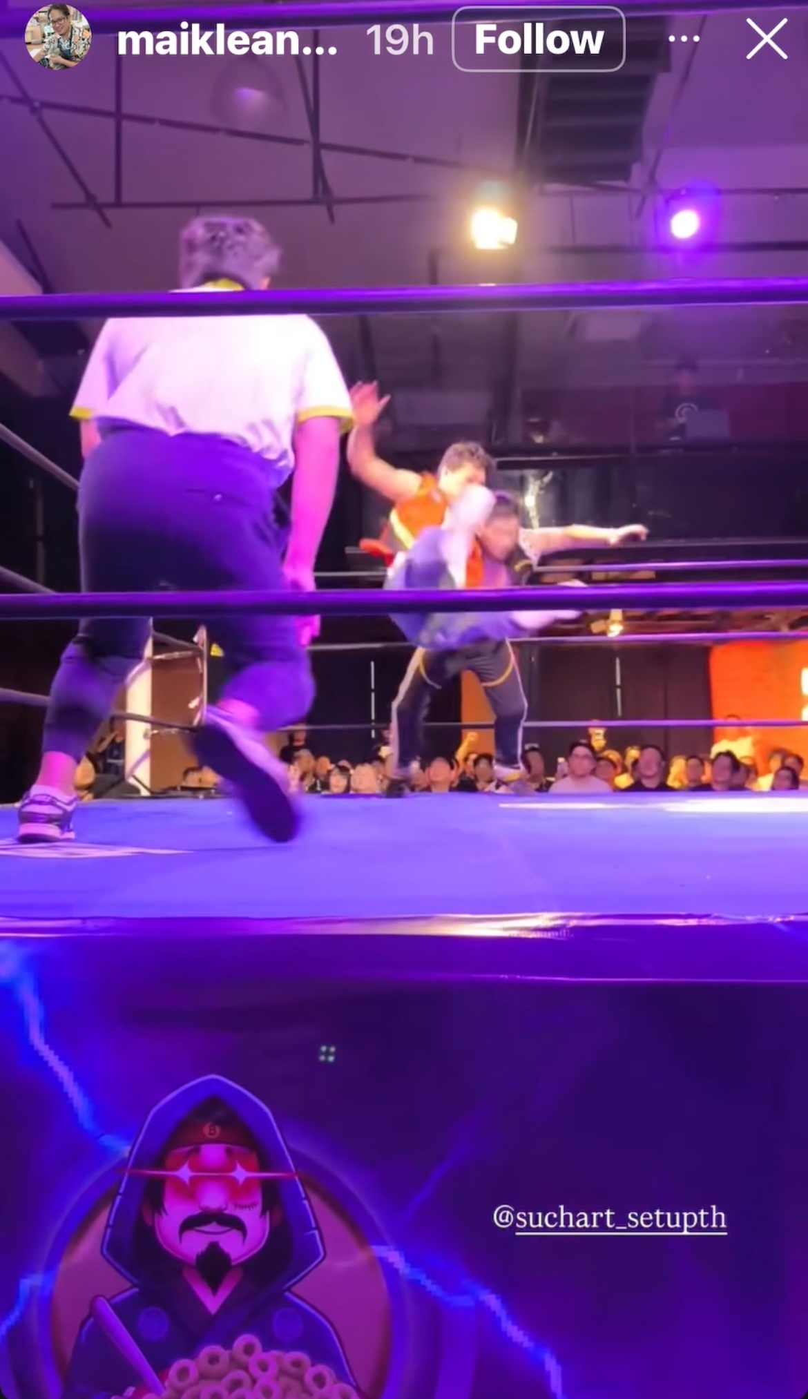 SETUP PRO body slam with SatoshiOs