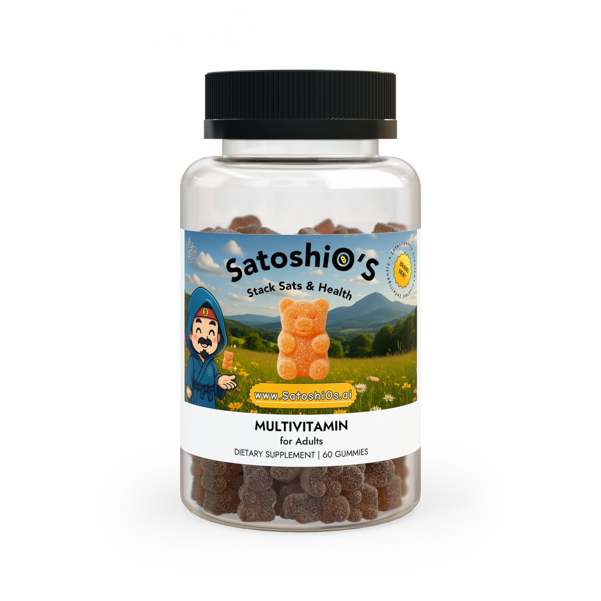 SatoshiO's Alpha Multivitamin Gummies for Adults