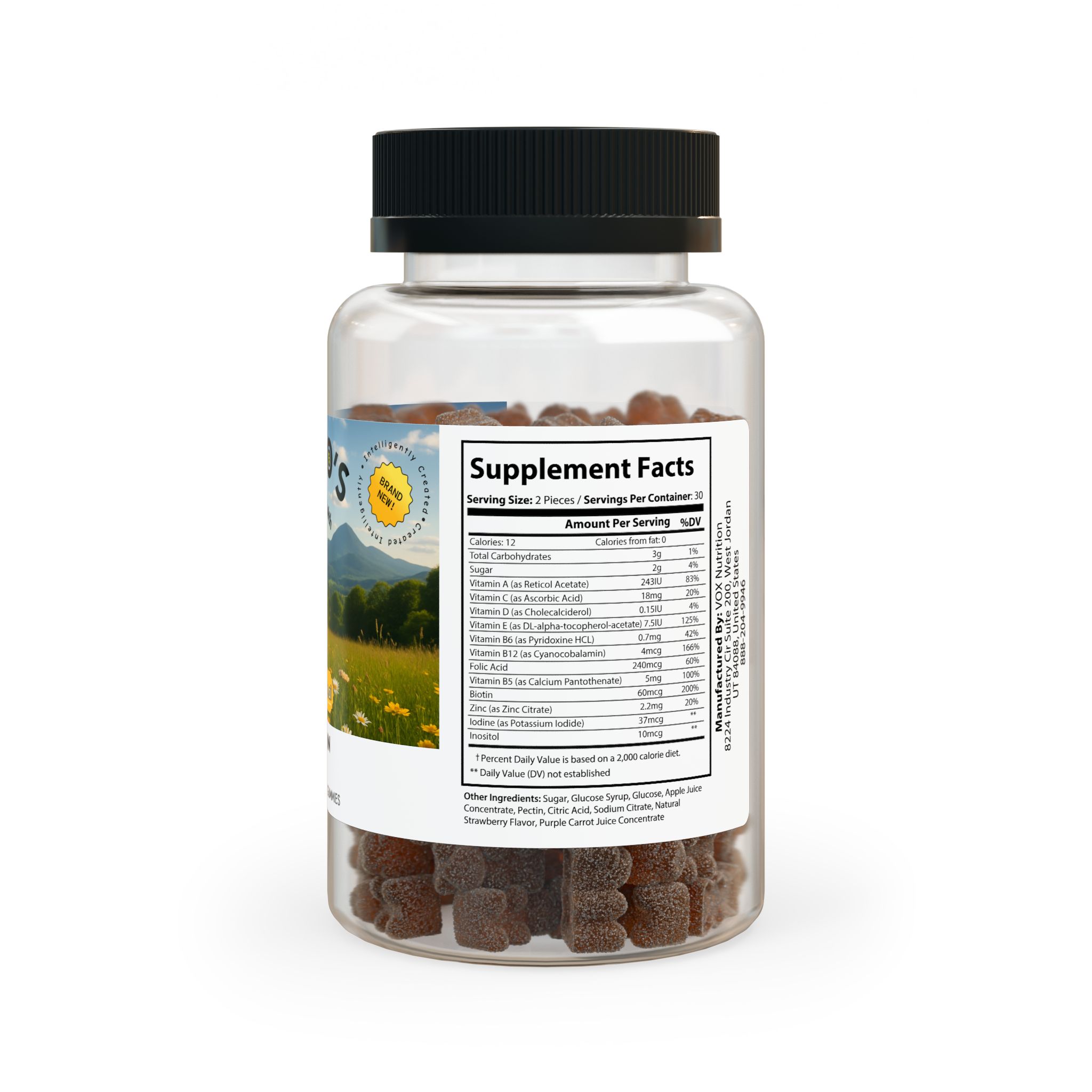 SatoshiO's Alpha Multivitamin Gummies for Adults - Image 3